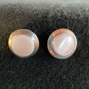 Moonstone & Sterling Earrings